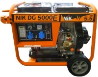 Купить электрогенератор NiK DG5000e  по цене от 46600 грн.