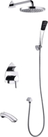 Купити душова система Welle Matin 9R1483B-KA24X60D-8R-8  за ціною від 6944 грн.