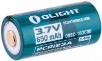 Купить аккумулятор / батарейка Olight ORBC163CO6 650 mAh  по цене от 390 грн.
