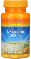 Купити амінокислоти Thompson L-Lysine 500 mg (60 tab) за ціною від 320 грн.