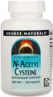 Купить аминокислоты Source Naturals N-Acetyl Cysteine 600 mg по цене от 288 грн.