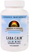 Купити амінокислоти Source Naturals GABA Calm (120 tab) за ціною від 902 грн.