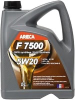 Купити моторне мастило Areca F7500 5W-20 5L  за ціною від 1602 грн.