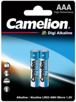 Купити акумулятор / батарейка Camelion Digi Alkaline 2xAAA  за ціною від 60 грн.