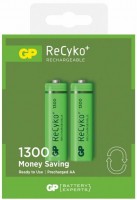 Купити акумулятор / батарейка GP Recyko 2xAA 1300 mAh  за ціною від 155 грн.