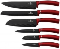 Купить набір ножів Berlinger Haus Burgundy BH-2542: цена от 1097 грн.