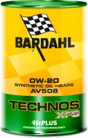 Купить моторне мастило Bardahl C60 Technos XFS AV 508 0W-20 1L: цена от 884 грн.