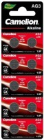 Купить аккумулятор / батарейка Camelion 10xAG3  по цене от 70 грн.