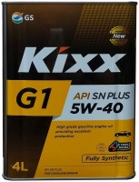 Купить моторне мастило Kixx G1 5W-40 SN Plus 4L: цена от 1500 грн.