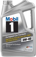 Купити моторне мастило MOBIL European Car Formula 0W-40 4.73L  за ціною від 2337 грн.