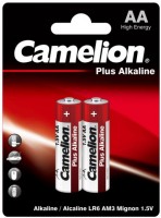 Купити акумулятор / батарейка Camelion Plus 2xAA LR6-BP2  за ціною від 38 грн.
