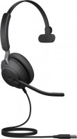 Купить наушники Jabra Evolve2 40 Mono USB-A UC  по цене от 2358 грн.