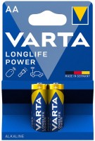 Купить акумулятор / батарейка Varta Longlife Power 2xAA: цена от 124 грн.