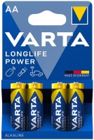 Купити акумулятор / батарейка Varta Longlife Power 4xAA  за ціною від 106 грн.