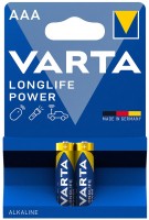 Купити акумулятор / батарейка Varta Longlife Power 2xAAA  за ціною від 74 грн.