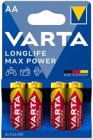 Купить акумулятор / батарейка Varta LongLife Max Power 4xAA: цена от 115 грн.
