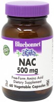 Купити амінокислоти Bluebonnet Nutrition NAC 500 mg (30 cap) за ціною від 444 грн.