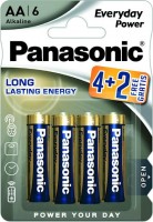 Купити акумулятор / батарейка Panasonic Everyday Power 6xAA  за ціною від 259 грн.