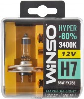 Купити автолампа Winso Hyper +60 H7 2pcs  за ціною від 239 грн.