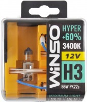 Купити автолампа Winso Hyper +60 H3 2pcs  за ціною від 152 грн.
