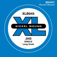 Купить струны DAddario Single XL Nickel Wound Bass 045  по цене от 295 грн.