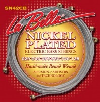 Купить струны La Bella Nickel Plated Electric Bass 6-String 29-128: цена от 2374 грн.