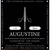 Купити струни Augustine Classic/Black Label Classical Guitar Strings Low Tension  за ціною від 502 грн.