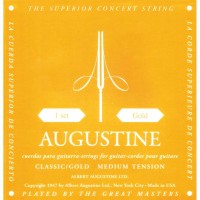 Купить струны Augustine Classic/Gold Label Classical Guitar Strings Medium Tension  по цене от 540 грн.