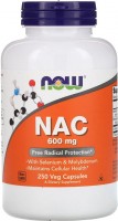 Купить аминокислоты Now NAC 600 mg по цене от 663 грн.