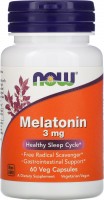 Купить аминокислоты Now Melatonin 3 mg (60 cap) по цене от 179 грн.