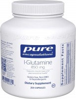 Купити амінокислоти Pure Encapsulations L-Glutamine 850 mg (250 cap) за ціною від 4012 грн.