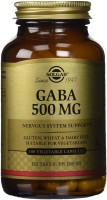 Купити амінокислоти SOLGAR GABA 500 mg (100 cap) за ціною від 916 грн.