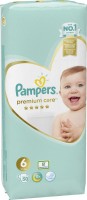 Купити підгузки Pampers Premium Care 6 (/ 50 pcs) за ціною від 760 грн.