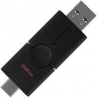 Купити USB-флешка Kingston DataTraveler Duo (32Gb) за ціною від 246 грн.