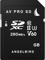 Купити карта пам'яті ANGELBIRD AV Pro MK2 UHS-II V60 SD (AV Pro MK2 UHS-II V60 SDXC 64Gb) за ціною від 11316 грн.