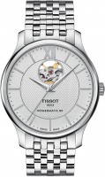 Купить наручные часы TISSOT Tradition Powermatic 80 Open Heart T063.907.11.038.00  по цене от 28890 грн.