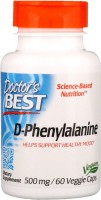Купить аминокислоты Doctors Best D-Phenylalanine 500 mg по цене от 878 грн.