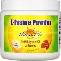 Купить аминокислоты Natures Life L-Lysine Powder по цене от 527 грн.