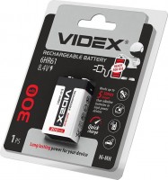 Купити акумулятор / батарейка Videx 1xKrona 300 mAh  за ціною від 322 грн.
