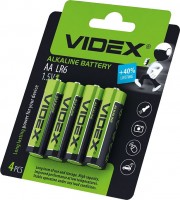 Купити акумулятор / батарейка Videx 4xAA Alkaline  за ціною від 54 грн.