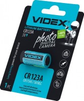 Купить аккумулятор / батарейка Videx 1xCR123A  по цене от 109 грн.