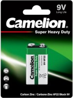 Купить аккумулятор / батарейка Camelion Super Heavy Duty 1xKrona Green  по цене от 99 грн.
