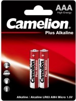 Купити акумулятор / батарейка Camelion Plus 2xAAA LR03-BP2  за ціною від 39 грн.