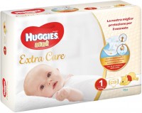 Купить подгузники Huggies Extra Care 1 по цене от 184 грн.