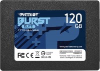 Купить SSD Patriot Memory Burst Elite (PBE120GS25SSDR) по цене от 440 грн.