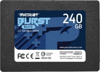 Купити SSD Patriot Memory Burst Elite (PBE240GS25SSDR) за ціною від 690 грн.