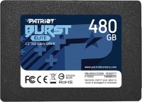 Купить SSD Patriot Memory Burst Elite (PBE480GS25SSDR) по цене от 1099 грн.