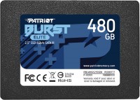 Купить SSD Patriot Memory Burst Elite (PBE480GS25SSDR) по цене от 1149 грн.