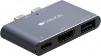 Купить картридер / USB-хаб Canyon CNS-TDS01DG  по цене от 956 грн.