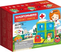 Купить конструктор Magformers Town Set Hospital 717006  по цене от 1020 грн.